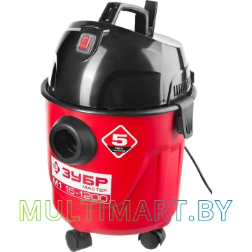 Пылесос Зубр ПУ-15-1200 М1 картинка 2